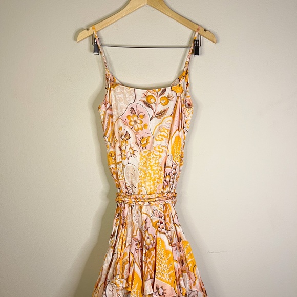 RHODE | Casey 70’s Floral Mini Dress Sz: Small - Picture 7 of 12